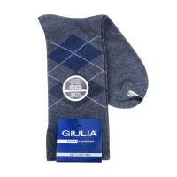 foto шкарпетки чоловічі giulia man comfort melange 02, dark grey melange, розмір 39-40