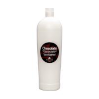 foto регенерувальний кондиціонер для сухого та посіченого волосся kallos cosmetics chocolate full repair shampoo, 1 л
