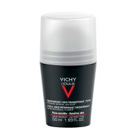 foto інтенсивний кульковий дезодорант-антиперспірант vichy homme extreme control 72h anti-perspirant deodorant, 50 мл