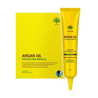 foto сироватка для волосся char char argan oil protein hair ampoule із аргановою олією, 15 мл