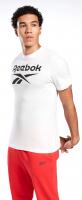 foto футболка reebok graphic series reebok stacked fp9152 xl white