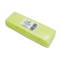 foto безворсові серветки tufi profi premium жовті щільні, 4*6 см, 70 шт