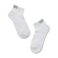 foto шкарпетки жіночі conte elegant active 16с-92сп-091 короткі, з махровою стопою, світло-сірі, розмір 23