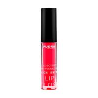 foto блиск для губ pudra cosmetics high shine lip gloss з протеїнами шовку та провітаміном b5, 08 juicy berry, 2.5 г