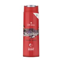 foto чоловічий шампунь-гель для душу 2 в 1 old spice nightpanther shower gel + shampoo, 400 мл