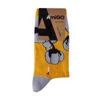 foto шкарпетки чоловічі amigo класичнi, паління вбиває, розмір 25