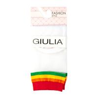 foto шкарпетки жіночі giulia wsm-023 calzino bianco/red р.36-38