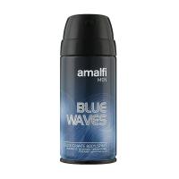 foto чоловічий дезодорант-спрей amalfi men blue waves, 150 мл