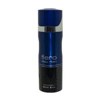 foto парфумований дезодорант-спрей fragrance world fiero bleu man чоловічий, 200 мл
