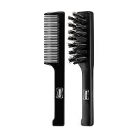 foto набір для догляду за бородою і вусами proraso moustache comb and beard brush set (щітка для бороди, 1 шт + гребінець для вусів, 1 шт)