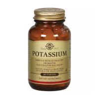 foto харчова добавка в таблетках solgar potassium калій 99 мг, 100 шт