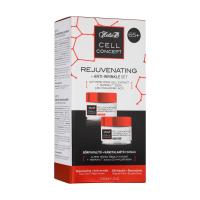 foto набір для догляду за обличчям helia-d cell concept rejuvenating + anti-wrinkle set 65+ (денний крем, 50 мл + нічний крем, 50 мл)
