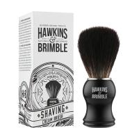 foto помазок для гоління hawkins & brimble synthetic shaving brush з синтетичною щетиною