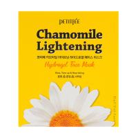foto гідрогелева освітлювальна маска для обличчя petitfee & koelf chamomile lightening hydrogel face mask з екстрактом ромашки, 1 шт