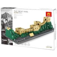 foto пластиковий конструктор wange велика китайська стіна (6216)