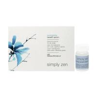 foto нормалізувальна сироватка simply zen normalizing benefit serum для жирної шкіри голови, з олією меліси, 12*5 мл