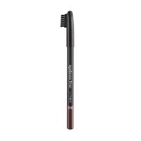 foto контурний олівець для брів вітэкс vitex eyebrow liner 205 dark brown, 6 г