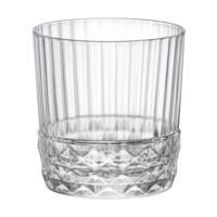 foto набір низьких склянок для напоїв та води bormioli rocco america'20s, 6*380 мл (122139bbc021990)