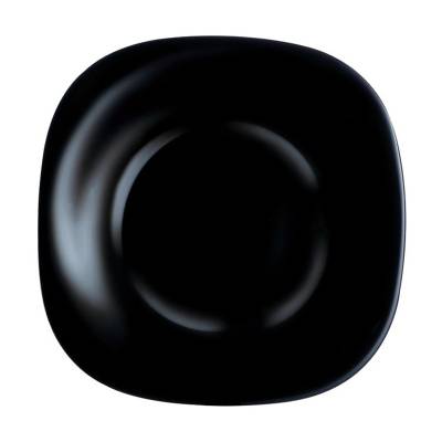 Podrobnoe foto тарілка супова luminarc carine чорна, 21 см (l9818)