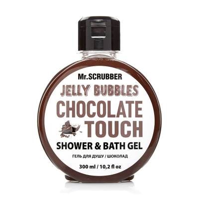 Podrobnoe foto гель для душу mr.scrubber jelly bubbles chocolate для всіх типів шкіри, 300 мл