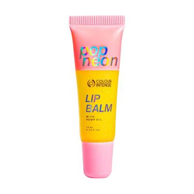 Podrobnoe foto блиск для губ colour intense pop neon lip balm з конопляною олією, банан, 10 мл