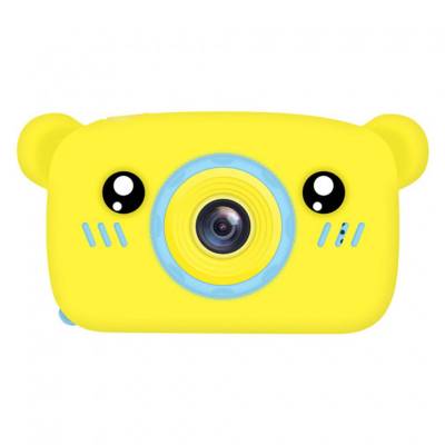 Podrobnoe foto детская фотокамера baby photo camera bear (жовтий) 1101668