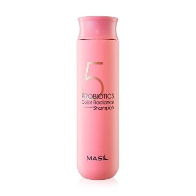 Podrobnoe foto шампунь masil 5 probiotics color radiance shampoo для захисту кольору, з пробіотиками, 300 мл