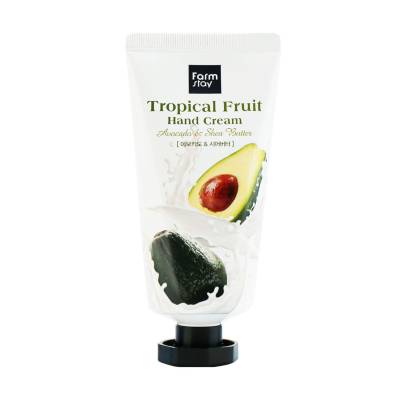 Podrobnoe foto крем для рук farm stay tropical fruit hand cream avocado з авокадо, 50 мл