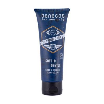 Podrobnoe foto чоловічий крем для гоління benecos for men only shaving cream, 75 мл