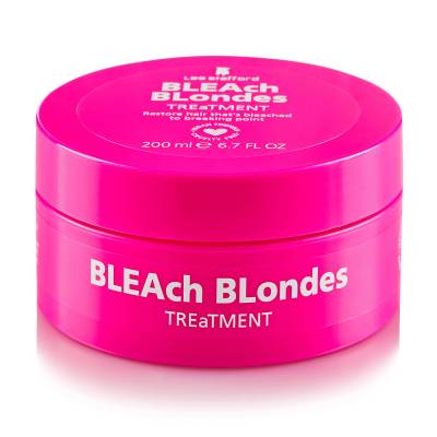 Podrobnoe foto відновлювальна маска lee stafford bleach blondes treatment для освітленого волосся, 200 мл
