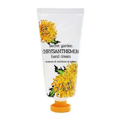 Podrobnoe foto крем для рук jigott secret garden chrysanthemum hand cream з екстрактом хризантеми, 100 мл
