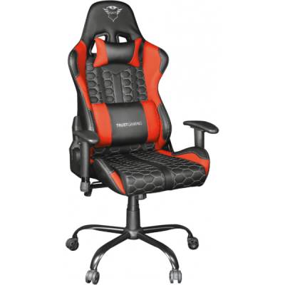 Podrobnoe foto крісло для геймерів trust gxt 708r resto gaming chair red (24217)