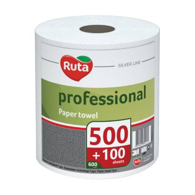 Podrobnoe foto рушник паперовий ruta professional, 2-шаровий, 600 відривів, 1 шт