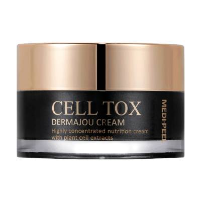 Podrobnoe foto крем для обличчя medi-peel cell tox dermajou cream відновлювальний, 50 мл