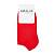 foto шкарпетки жіночі giulia ws1 classic короткі, red, розмір 36-40