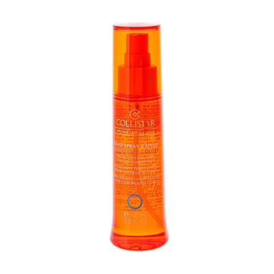 Podrobnoe foto сонцезахисний спрей collistar protective oil spray для фарбованого волосся, 100 мл