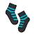 foto дитячі шкарпетки conte kids sof-tiki 7с-46сп 210 темно-сірий-бірюзовий, розмір 8