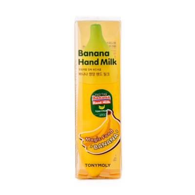 Podrobnoe foto крем-молочко для рук tony moly magic food banana hand milk, 45 мл