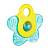 foto брязкальце-зубогризка з водою canpol babies зірочка, бірюзове (56/161_tur)