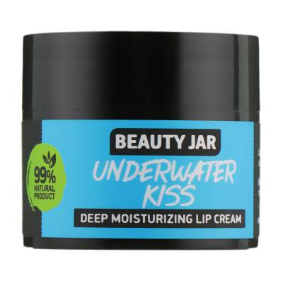 Podrobnoe foto крем для губ beauty jar underwater kiss deep moisturizing lip cream зволожувальний, 15 мл
