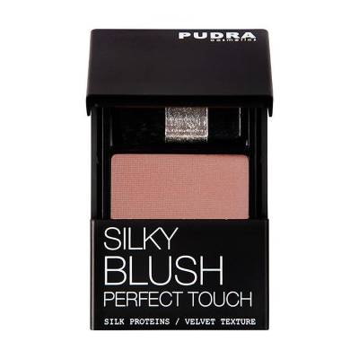 Podrobnoe foto компактні рум'яна для обличчя pudra cosmetics perfect touch silky blush 03, 4.2 г