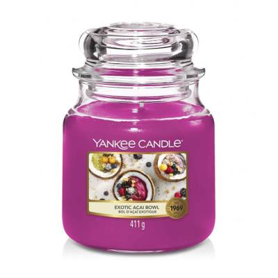 Podrobnoe foto ароматична свічка в банці yankee candle exotic acai bowl, 411 г
