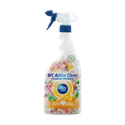 Podrobnoe foto засіб для чищення ванни та туалету ambi pur wc active reiniger botanical fragrances citrus & waterlilly, 750 мл