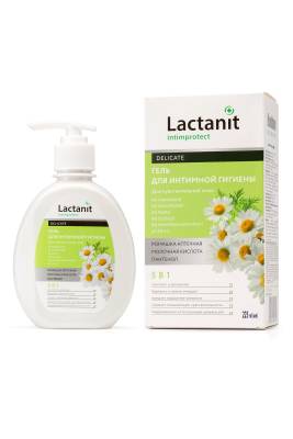 Podrobnoe foto гель для інтимної гігієни lactanit delicate, 225мл