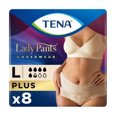 Podrobnoe foto урологічні труси жіночі tena lady slim pants normal, l (95-125 см), 8 шт