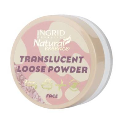 Podrobnoe foto розсипчаста пудра для обличчя ingrid cosmetics natural essence translucent loose powder, 7 г