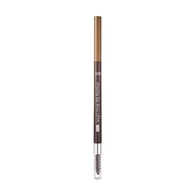 Podrobnoe foto тонкий олівець для брів etude house drawing slim eyebrow зі щіточкою, 2 natural brown, 0.05 г