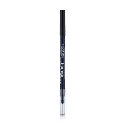 Podrobnoe foto водостійкий олівець для очей flormar smoky eyes waterproof eyeliner 001 carbon black, 1.14 г