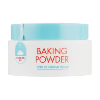 Podrobnoe foto очищувальний крем для обличчя etude house baking powder pore cleansing cream, 180 мл