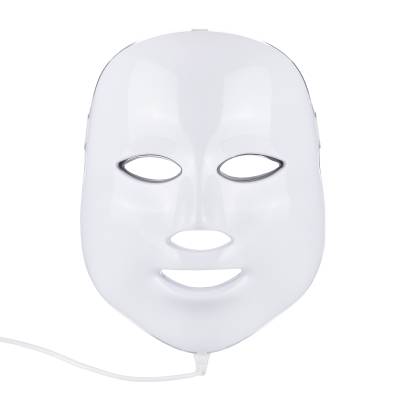 Podrobnoe foto led-маска для обличчя colorful led beauty mask, біла